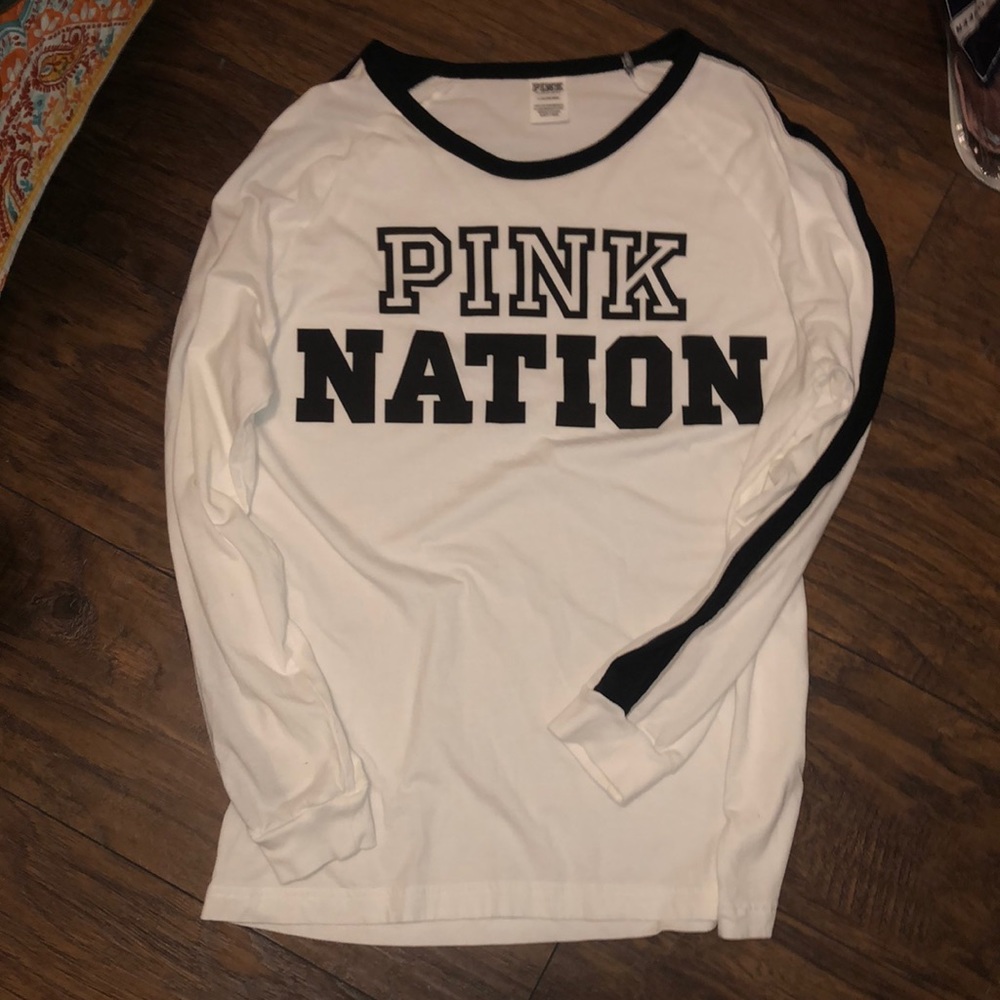 Pink Nation long sleeved tee